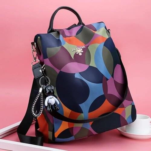 Backpacks women students backpacks black school bags for women travel bags for soft Girls cute bags for teacher ladies