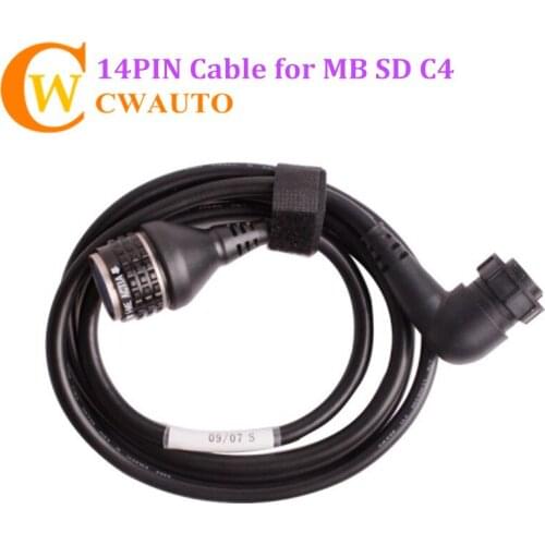 14pin Cable For MB STAR Diagnostic SD Connect C4 Multiplexer
