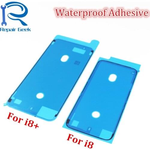 50pcs/Lot New Waterproof Adhesive Sticker For iPhone 8/8+ Plus 3M Pre-Cut Glue Front Housing Screen LCD Frame Tape Repair Parts