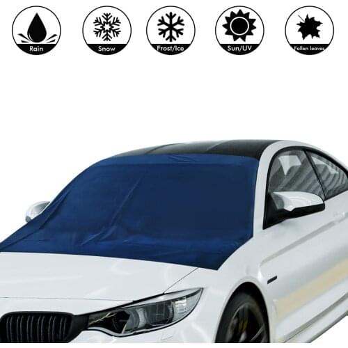 Car Sunshade Strong Magnetic Sunscreen Cover Magnetic Snowscreen Windshield for Summer Sunscreen Car Front Window