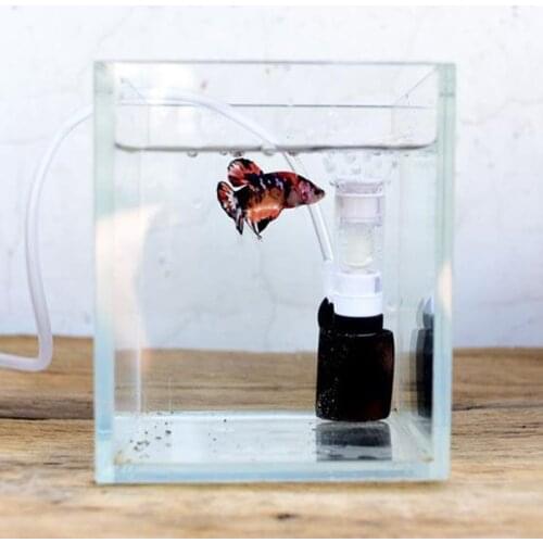 Silent small built-in filter Aquarium Air Pump Mini Filter Fish Tank Oxygen Pump Accessories Skimmer Biochemical Sponge Filter