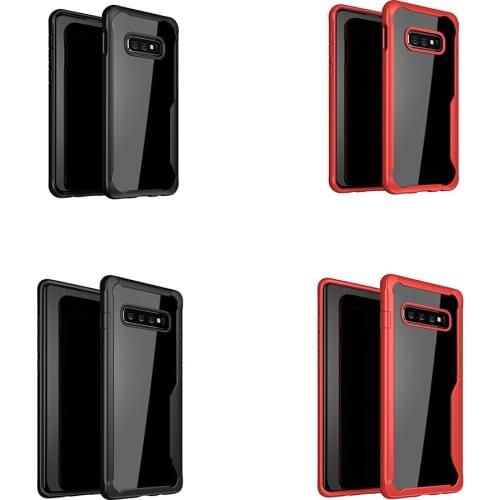Cover Case For Samsung Galaxy S10 S10 Plus S10 lite Shockproof Clear Protective TPU Case