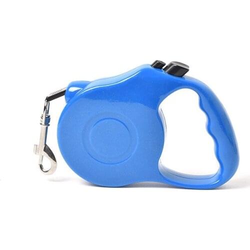 Hot 2021 Dog Retractable Leashes Large Size 5M For Dog Walking Automatic Adjustable Strong Nylon Collar Leads Pet Products