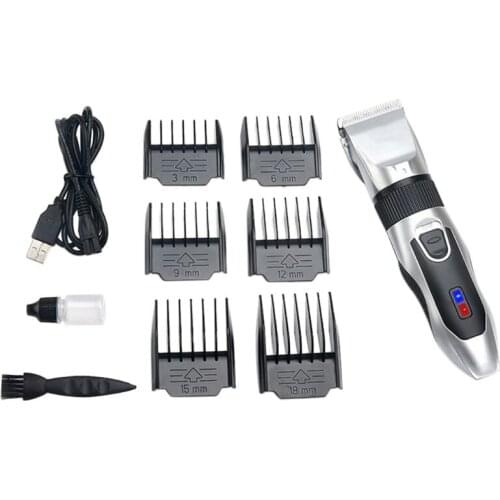 Pet Dog Clippers Grooming Kit Quiet Professional Electric Hair Trimmer Rechargeable Clippers for Horse Dogs Cats