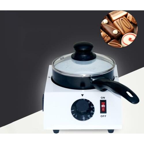 Mini Chocolate Melting Furnace Machine Manual DIY Chocolate Single Head Tempering Furnace Melting Chocolate Insulation Pot