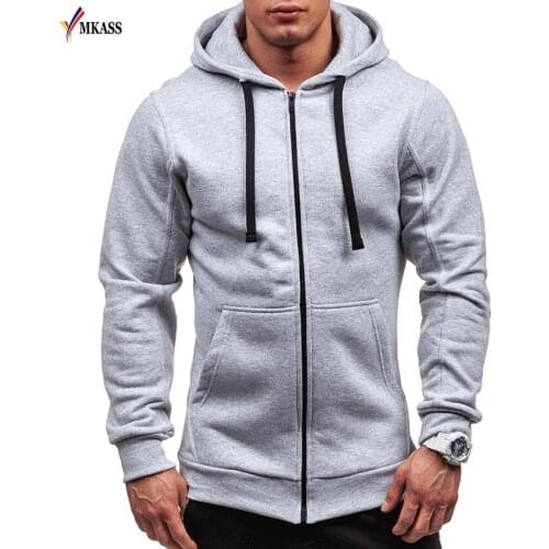 Мужские толстовки на молнии MKASS China At AliExpress