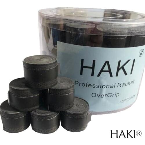 4pcs HAKI Tennis Overgrip pressure point Tennis Sweatband dry anti-slip badminton Racket Wrap Tape grip Squash Racket Grip