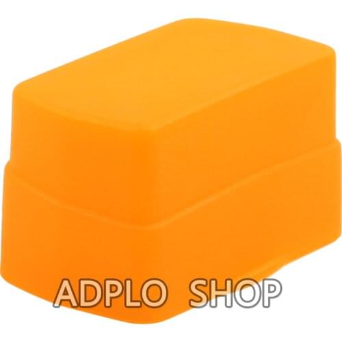 Orange Flash Bounce Diffuser Cover Suit For Canon Flashlight Speedlight 430EX