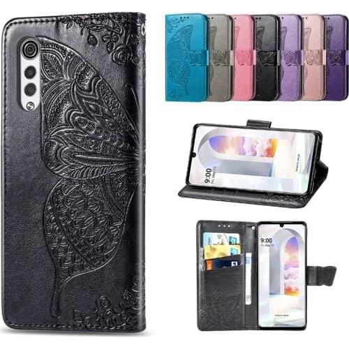 Luxury Cute Solid Color Leather Phone Case For LG K92 K71 K61 K53 K52 K51 K50 K42 K41 K40 K30 K20 K10 K8 S With Card Slot Cases
