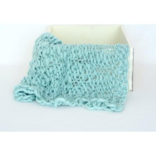Sage Newborn Prop Blanket Newborn Basket Stuffer Baby Boy Layer Knit Chunky Wool Layer Baby Layering Blanket Studio Photo Props