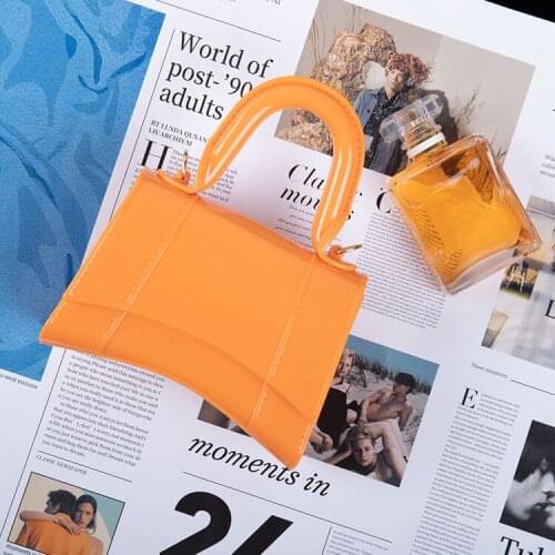 2021 new jelly bag cute mini lipstick bag female wild chain one shoulder messenger small bag