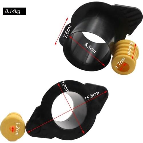 Rear Dust Cover Air Shock Absorber Rubber Bellow Dust Boot Set For Honda Jade 2013 2014 2015 2016 52687-SWA-A01