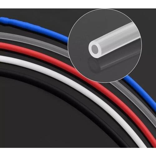 1M PTFE Tube Teflonto TL-Feeder hotend Rostock Bowden Extruder 1.75mm Filament ID 2mm OD 4mm Cloned Capricornus Tube for Ender 3