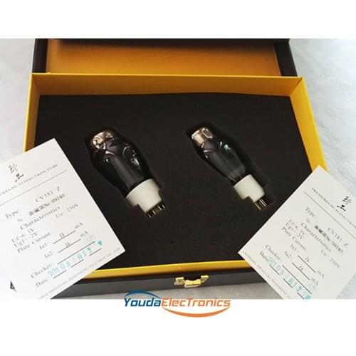 1 matched pair Premium Shuguang CV181-Z Vacuum Tube Replace CV181 CV181-T for HIFI AMP