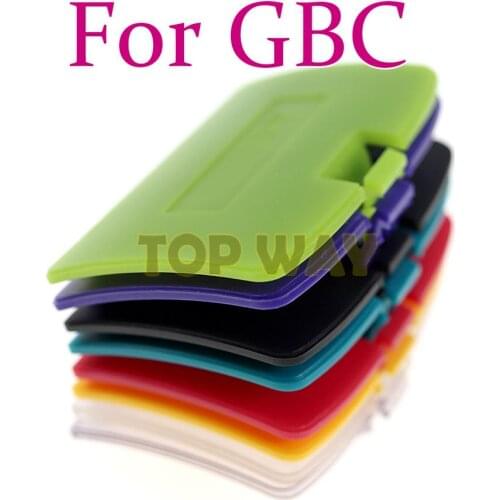 1pcs For Gameboy Color GBC Battery Cover Pack Back lid Door Shell Replacement