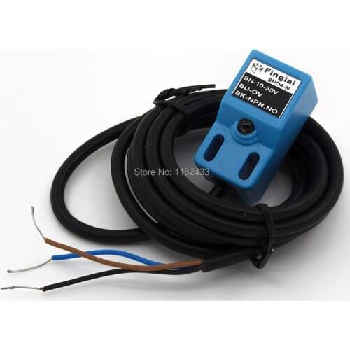 18x18x36 5mm sensing DC NPN NO SN04-N NC SN04-N2 PNP NO SN04-P NC SN04-P2 SN04 prism shape inductive proximity switch sensor