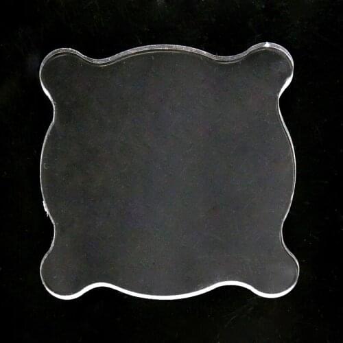 3 size stamp block transparency Acrylic pad for DIY Scrapbooking Clear stamps DIY scrapbook photo album Decorative card making