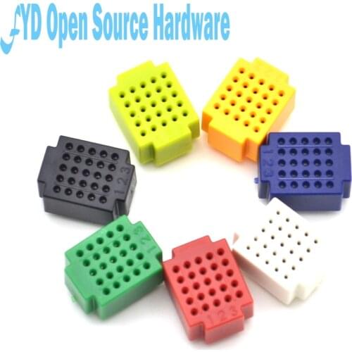 7 PCS ZY25 No Welding Mini Bread Board PCB Circuit Boards No Welding Test Plate