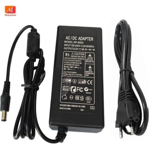 8.5V 3A AC DC Adapter Charger 8.5V3A LED Switching Power Adaptor Supply