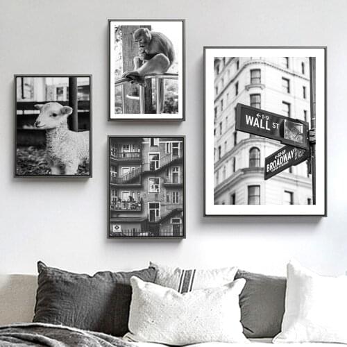 5D DIY Diamond Painting Retro London Bridge Car Lamb Monkey Cross Stitch Kits Diamond Embroidery Full Mosaic Home Decor Gift