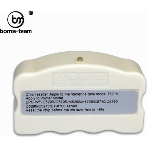 T6716 T671600 Maintenance Box Chip or Resetter For Epson WF-C529R C579R M5299 M5799 C5710 C5790 C5290 C5210 ET-8700 Printer Tank