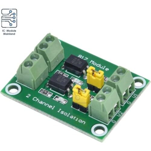 PC817 2/4 Channel Optocoupler Isolation Board Voltage Converter Adapter Module Driver Photoelectric Isolated Module 3.6-30V