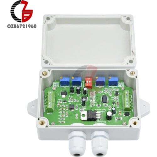 Weighing Transmitter load Cell Amplifier Weight Sensor Amplifier Load Cell Transducer DC 12V 24V 4-20ma
