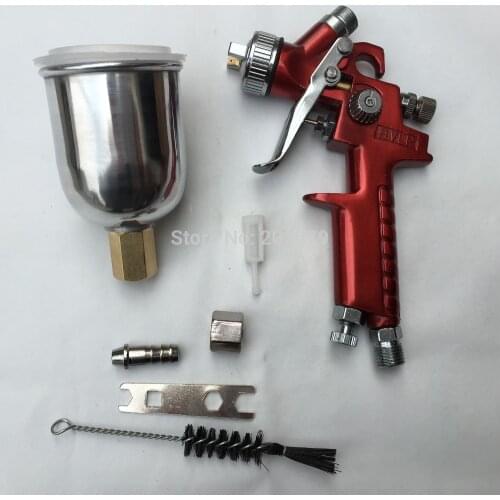 H-2000 Spray Gun Automotive Repair Sprayer, Mini Spray Gun, Gun H2000, HVLP Spray Gun 150ML Aluminum Cup