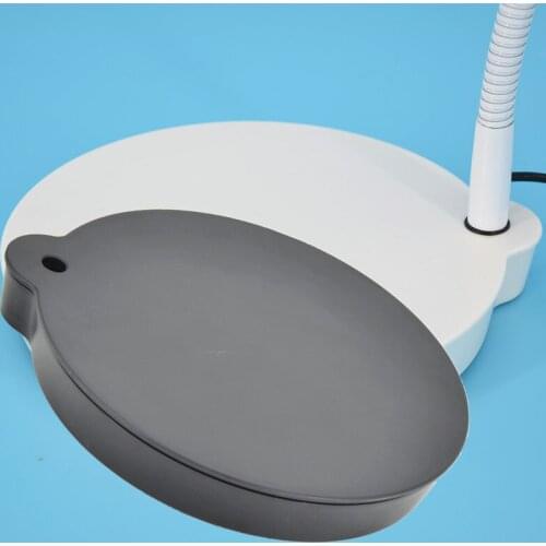Metal Desktop Stand Magnifier Base Large Table Magnifying Glass Accessories Counterweight Mount Desk Lamp Counterweight Pedestal