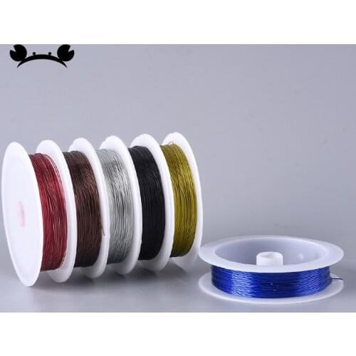 1 Roll Architectural Model Building Material DIY Handmade Iron Wire 0.4mm