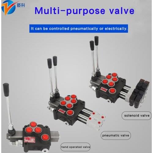 Multi-Way reversing valve ZDa-F15-1 is connected with two-way control valve hydraulic equipment, and the pressure from one conne