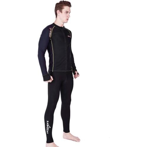 Mens Womens Long Sleeve Rash Guard Tops & Bottoms Swim Bathing Shirts Pants UV Sun Protection Surfing Quick Dry Diving Suit