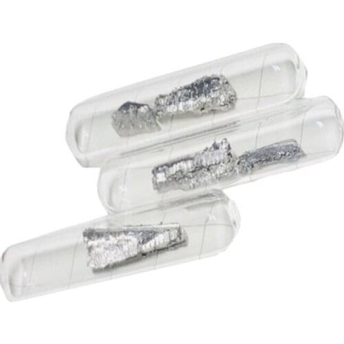 Praseodymium Rare Earth 99.9% Pr in sealed vial 2 gram