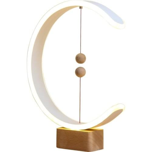 Modern Children Eye Protection Table lights Intelligent Remote Control Desk Lamp Bedside Magnetic Levitation Balance lighting