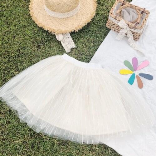 Baby Tutu Skirts Fashion White Baby Skirts for Girl Pettiskirts Tutu Lovely Ball Gown Princess Baby Toddler Skirt 2 3 4 5 6 Year