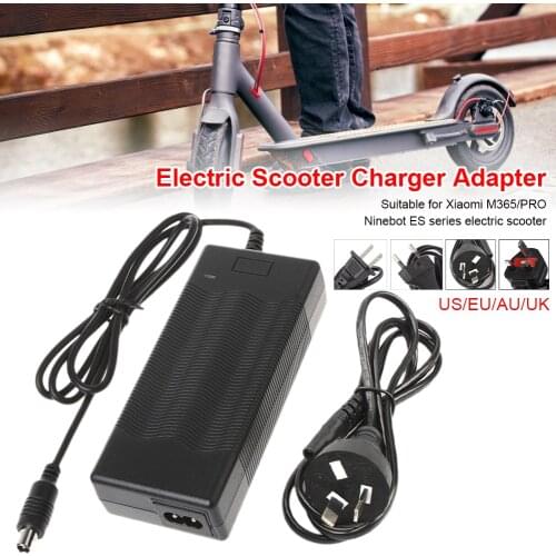 42V 2A Electric Scooter Charger Adapter for Xiaomi Mijia M365 Ninebot Es1 Es2 Electric Scooter Hoverboard Balance Wheel Charger