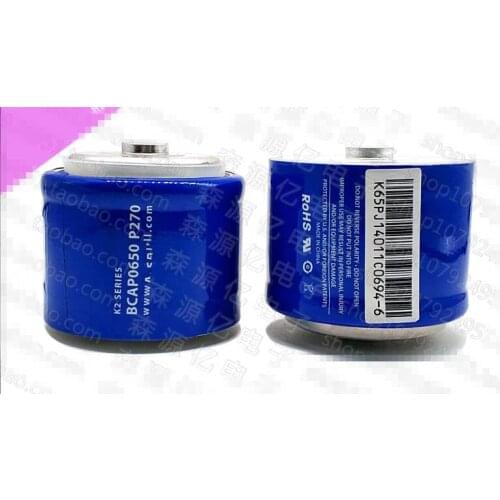 1PCS American 2.7V650F super capacitor BCAP0650E270T11 Farad capacitor
