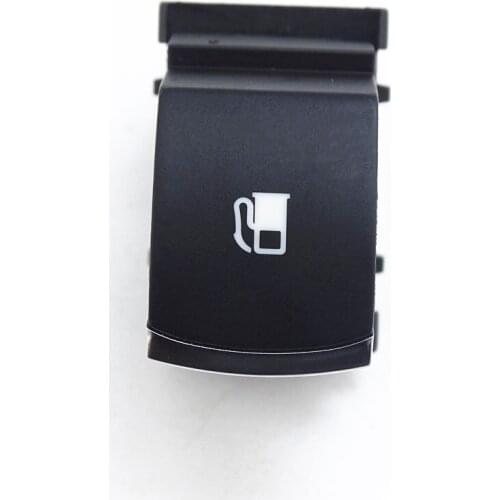 1 Pcs Car Chrome Fuel Tank Door Control Release Switch Button Fit for VW Jetta Golf MK5 Rabbit Touran 1KD959833 1KD 959 833