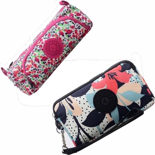 ACEPERCH Girl 2021 Original Estojo Carteira Feminina Case Billetera Mujer Purse Wallet Girls Nylon Monkey Pencil Bags Bolsas