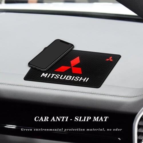 Car PVC Anti Slip Mat Phone Holder Automobiles Interior Dashboard Non-Slip for Mitsubishi Asx Xl 3 Lancer I200 Auto Accessories