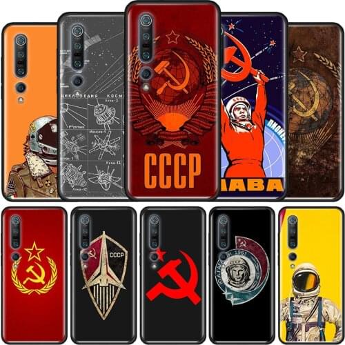 Soviet Union USSR Grunge Flag Case For Xiaomi Mi 11 Note 10 Lite 5G 9T Pro 10T CC9 Silicone Phone Tampa Poco X3 NFC M3 F1 Coque