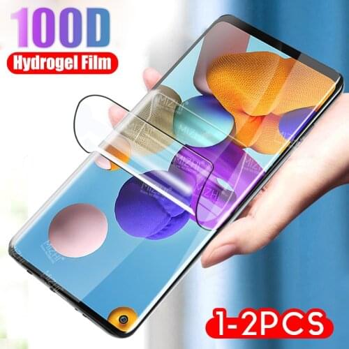 100D Hydrogel Film Screen Protector for samsung galaxy a51 a71 a21s a11 a21 a31 a41 a01 m01 m11 m21 m31 A 21s 51 71 31 Not Glass