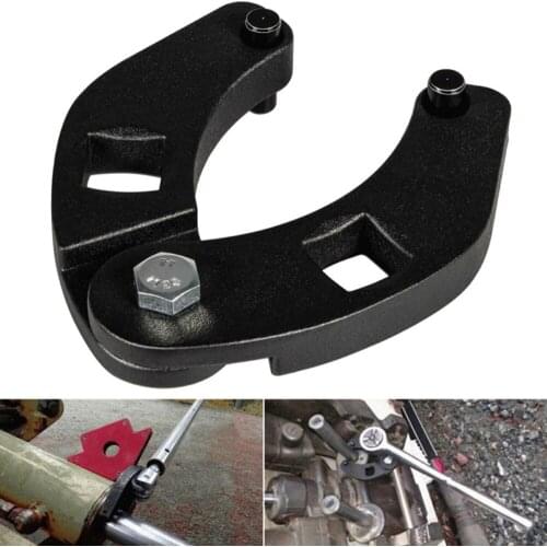 Hot Adjustable Gland Nut Wrench Spanner Repair Tool For 7463 Hydraulic Cylinders Nut Wrench