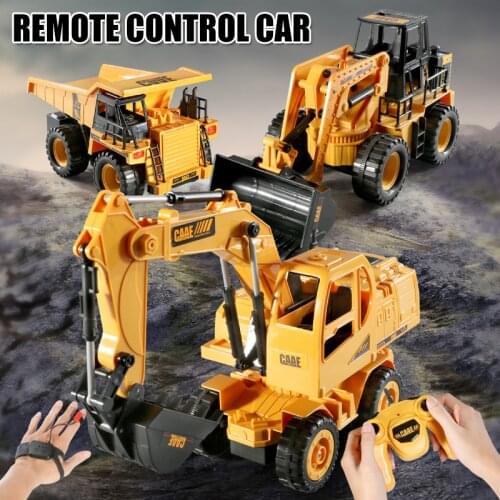 New 2.4G RC Car 1/28 Gesture Control Engineering Car Truck Vehicle Model Toy for Kids Girls Boys SCI88