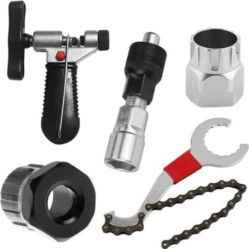 Bicycle Repair Tool Kits Mountain Bike Chain Cutter/Chain Removel/Bracket Remover/Freewheel Remover/Crank Puller Remover