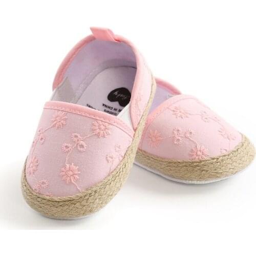 Fashion Baby Shoes Girl Breathable Anti-Slip Shoes Casual Walking Shoe Toddler Soft Soled First Walkers 0-18M