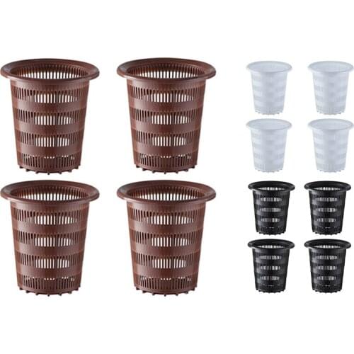 Height Mesh Pot Net Cup Planting Basket Hydroponic Plant Grow Garden Garden Tools