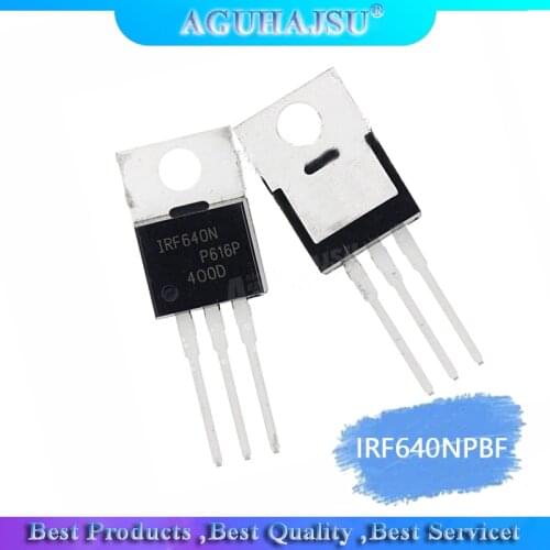 10pcs IRF640NPBF TO220 IRF640N TO-220 IRF640 Mos field effect transistor 200V/18A N-channel