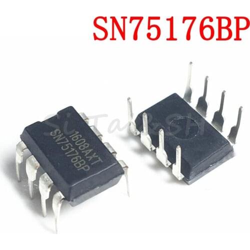 10PCS SN75176BP DIP8 SN75176 DIP 75176 DIP-8 new and original IC