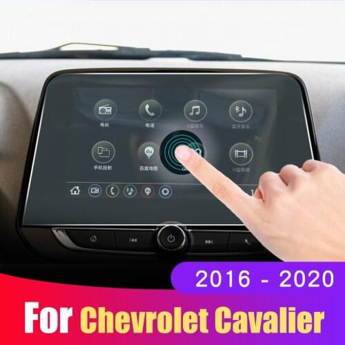 Car Screen Protector Film For Chevrolet Cavalier 2016 2017 2018 2019 2020 Glass Car Navigation Screen Protective Film Sticker